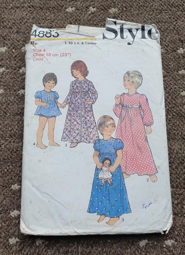 Style sewing pattern 4883 - style,