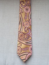 DUCHAMP GOLD TONE PAISLEY