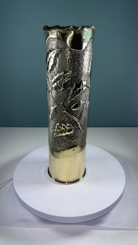 Brass artillery shell case