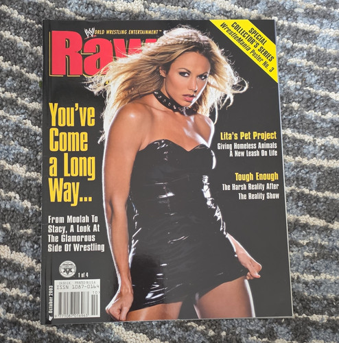 Wwe raw magazine oct 2003 - raw,