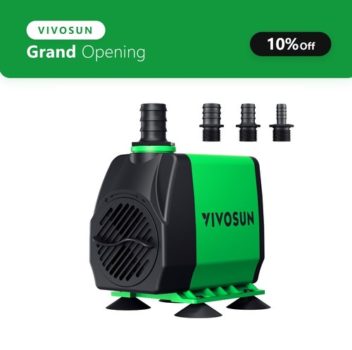 Vivosun 800gph submersible - 800gph,