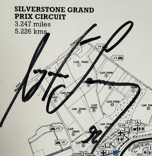 Ayrton senna signed 1992 - ayrton,