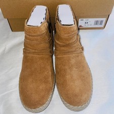 NIB UGG Rianne Ankle Boot in Carmel Suede - Women's Size 6.5