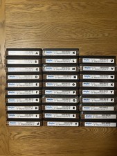 Accucut Wooden 3” Letter  Die Set, Marshmallow , Full Set.