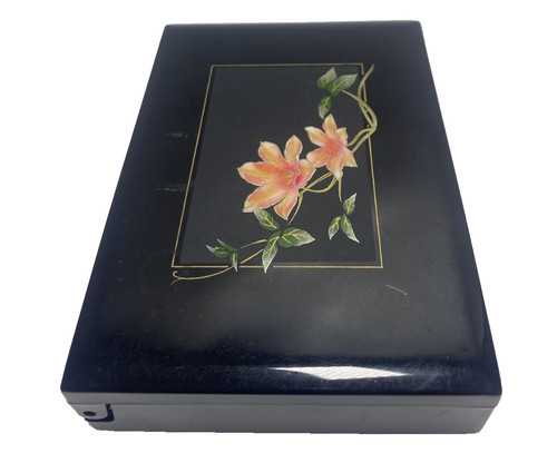 Vintage black floral - vintage,