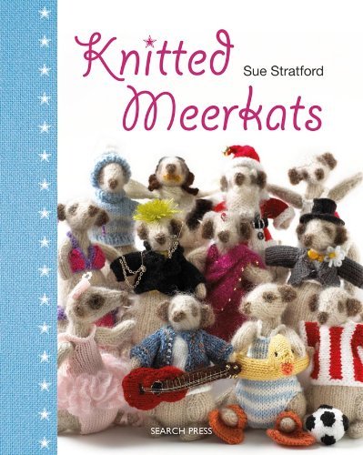 Knitted meerkats sue - meerkats,