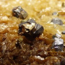 Sphalerite Galena Chalcopyrite on Siderite Force Crag Cumbria UK Specimen 6.5cm