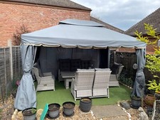 Aluminium Garden Gazebo 3x4m