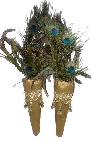 Handmade peacock feather - handmade,