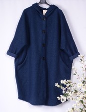 Lagenlook Italian Coat Boucle