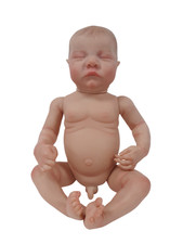 Unbranded Re Born Baby Boy Doll Kids Make Believe Toys Preloved (Not Weighted) 