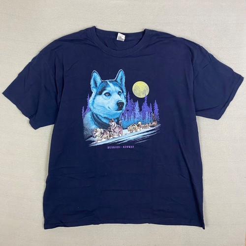 Mikebon huskies norway shirt - huskies, t