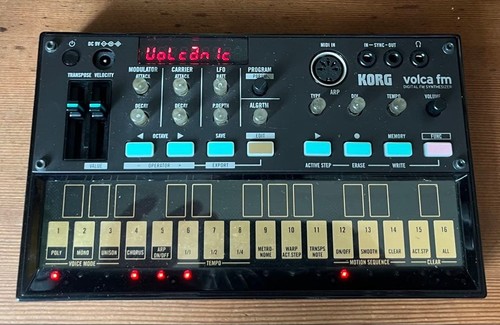 Korg volca used - fm,