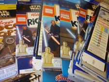 Star Wars Cereal Packets Boxes Kellogg's Phantom Menace Large Choice Late 1990s