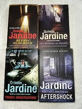Quintin Jardine Book Bundle X 4, Crime, Thriller, Suspense, Mystery, (SH4)