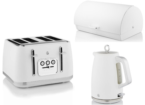 Swan serenity white kettle - swan, 4
