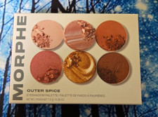 Morphe Outer Spice Eyeshadow Palette 6 Colours