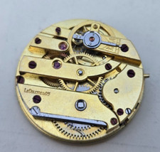 Jaeger LeCoultre cylindre pocket watch movement 25.9mm