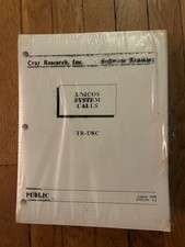 Cray Research Software