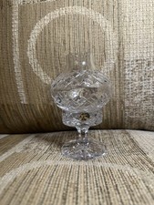 A stunningTYRONE CRYSTAL VINTAGE  CANDLE  HOLDER …