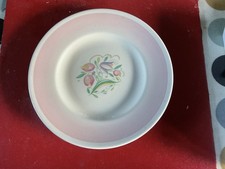 Susie Cooper Pretty Pink Tea Plate 7”  ‘Dresden Spray’