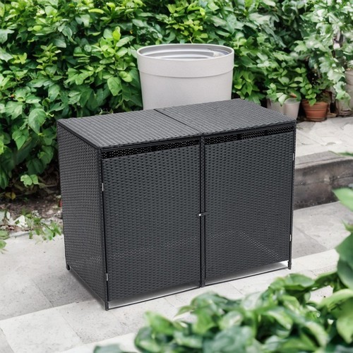 Double wheelie bin - double, storage