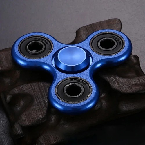Metal fidget spinner aluminum - fidget,