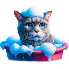 Funny Grumpy Cat Vinyl Sticker