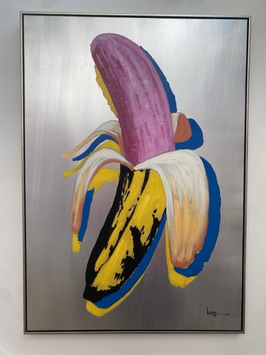 Large framed multicoloured