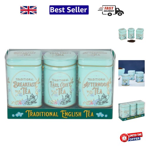 Vintage victorian tea tins - vintage,