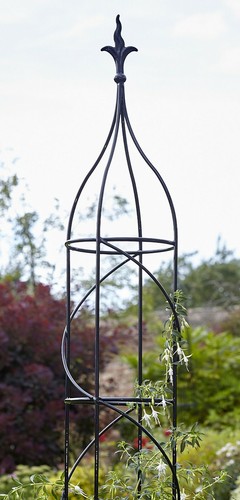 Metal garden obelisk - obelisk, climbing
