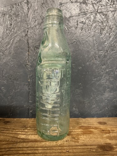 Vintage glass soda bottle - vintage,