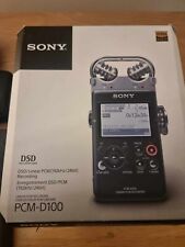 Sony PCM-D100 Linear PCM Recorder High resolution. Excellent Condition - UK