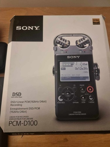 Sony pcm d100 - sony, linear
