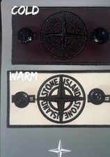 Stone Island Reflective badge + 2 buttons New , sent by royal mail 48