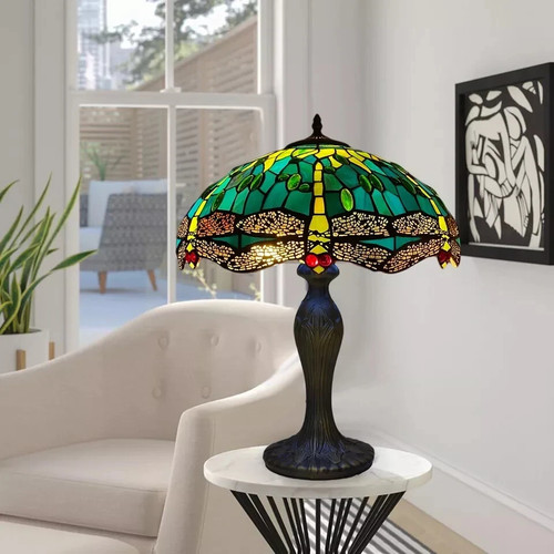 Tiffany table lamp - lamp, 16