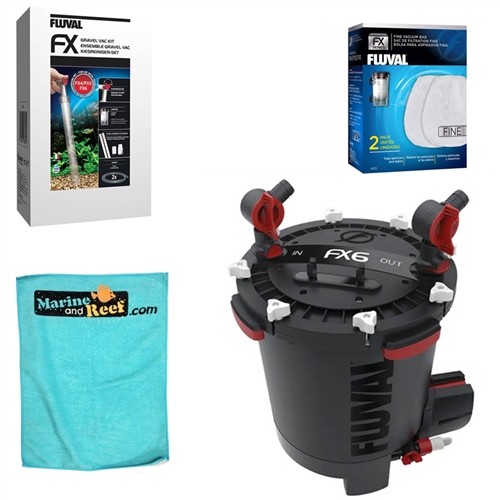 Fluval fx6 canister filter - fluval, w/