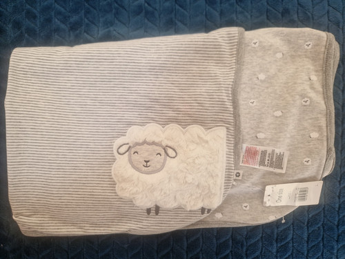Mothercare blanket lamb - lamb, grey
