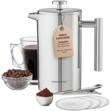 Cafetiere coffee pot 1000ml - coffee,