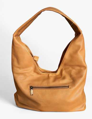 Womens tan shoulder bag zip - womens, bag,
