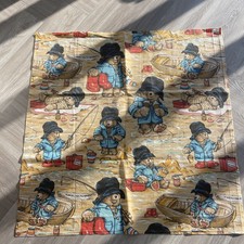 Paddington Bear Vintage Fabric 102 x 48 cm