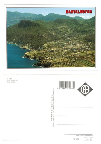Postcard aerial view of - postcard,