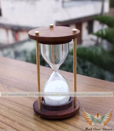 Sand timer table top - table, hourglass