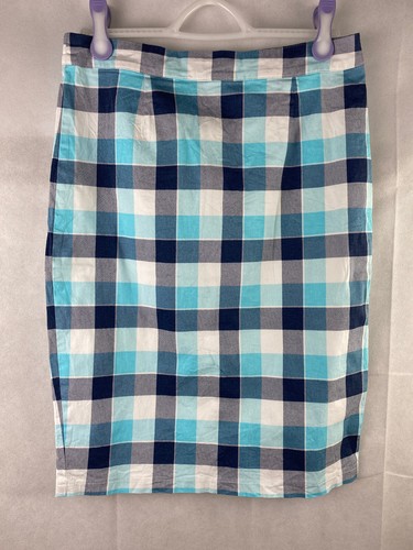 Collectif skirt l blue - collectif,