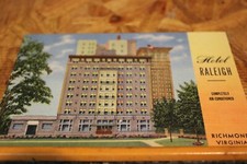 Postcard-A-Hotel Raleigh