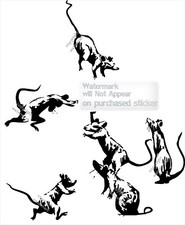 Banksy 2020 Set of 6 RATS
