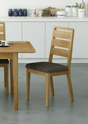 Retro oak dining chair - retro,