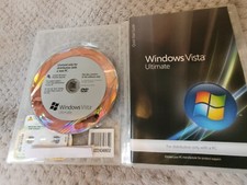 Microsoft Windows Vista Ultimate (32  bit version disc)  full install