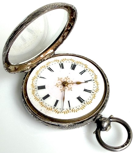 Pocket watch silver - pocket, antique