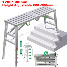 Folding Work Platform Bench Plasterers working Platform Hop Step Up Lightweigh